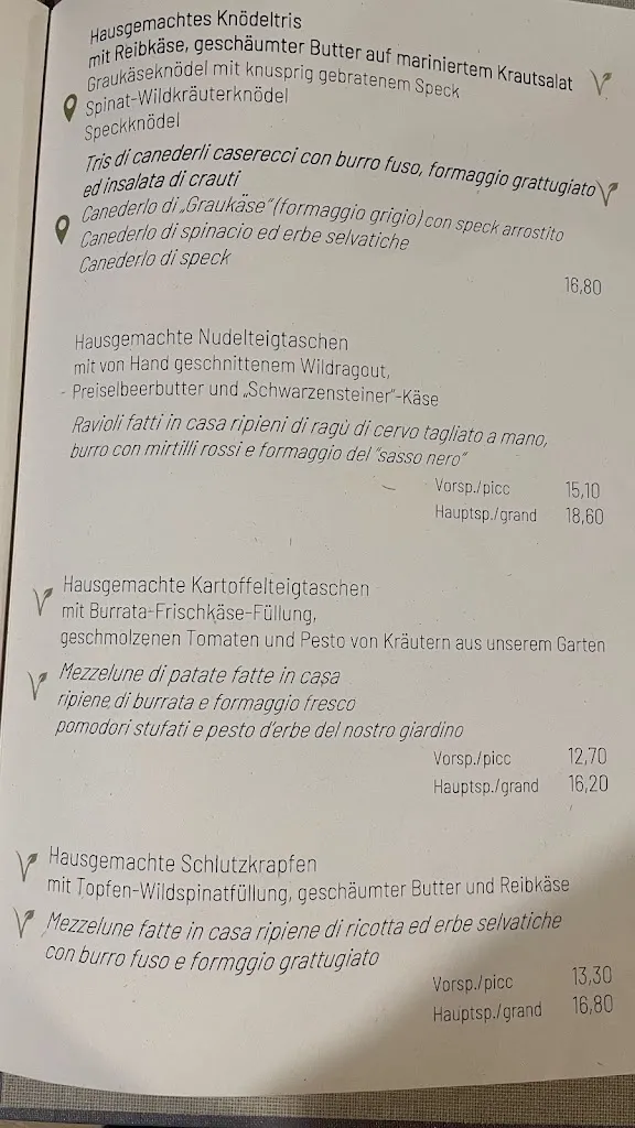 Menu_Hofschank und Appartments Schüsslerhof_Campo Tures_image_1