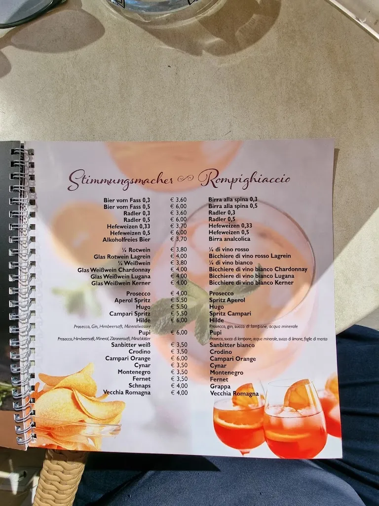 Menu_Konditorei Cafè Eisdiele Snack Bar Röck_Campo Tures_image_1