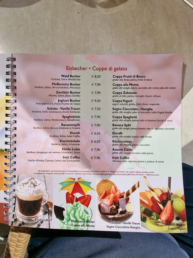 Menu_Konditorei Cafè Eisdiele Snack Bar Röck_Campo Tures_image_3