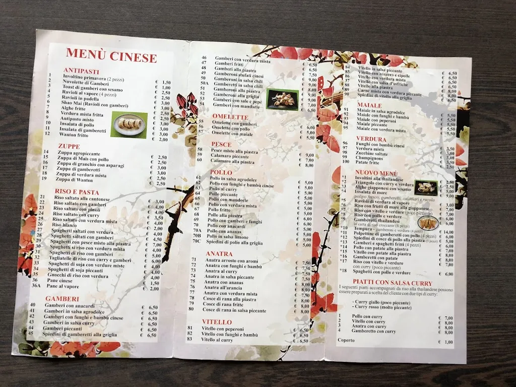 Menu_Ristorante Cinese La Giada di Castello di Fiemme_Castello Molina di Fiemme_image_1