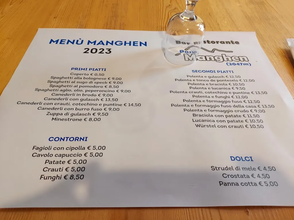 Menu_Bar Ristorante Passo Manghen_Castello Molina di Fiemme_image_2
