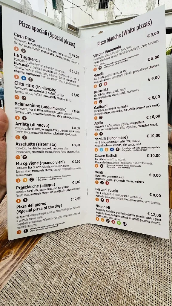 Menu_Pizzeria Casa Pinto_Locorotondo_image_2