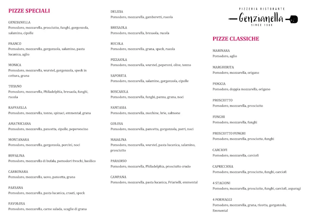 Menu_Pizzeria Ristorante Genzianella_Cavedine_image_2