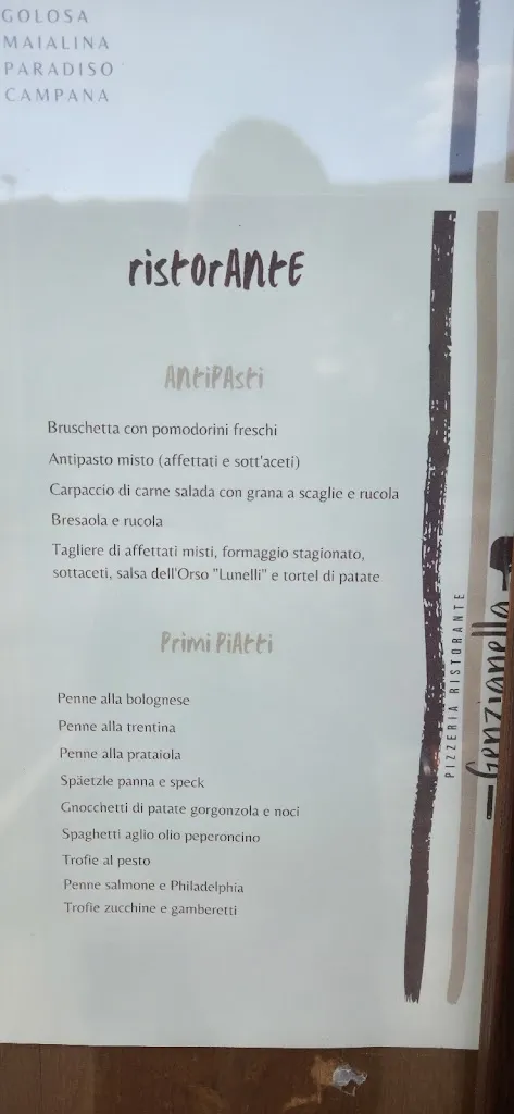 Menu_Pizzeria Ristorante Genzianella_Cavedine_image_4