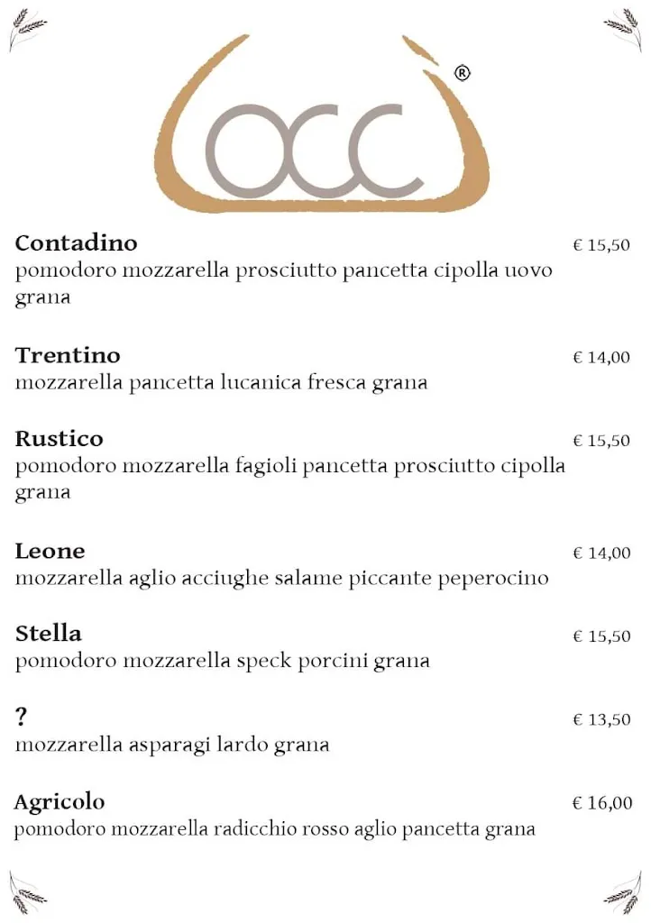 Menu_Cocceria Alla Stella_Civezzano_image_4