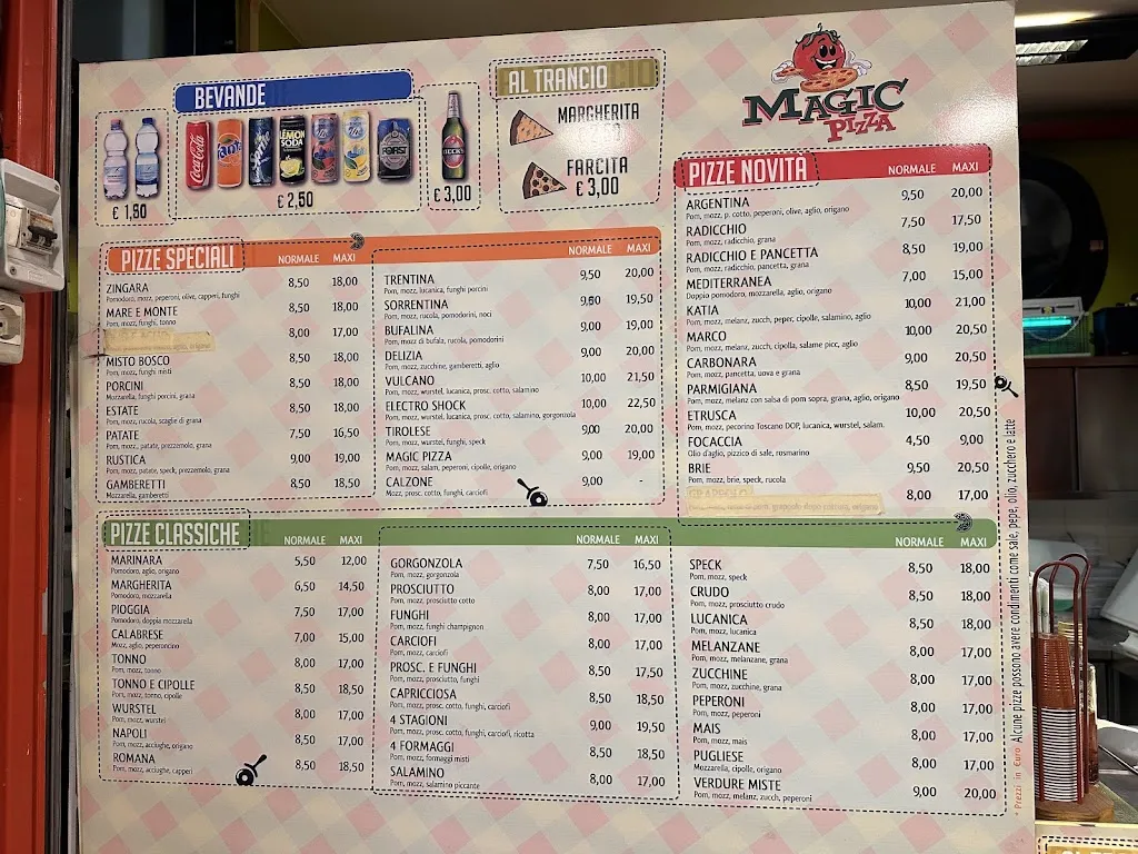 Menu_Magic Pizza Civezzano_Civezzano_image_1
