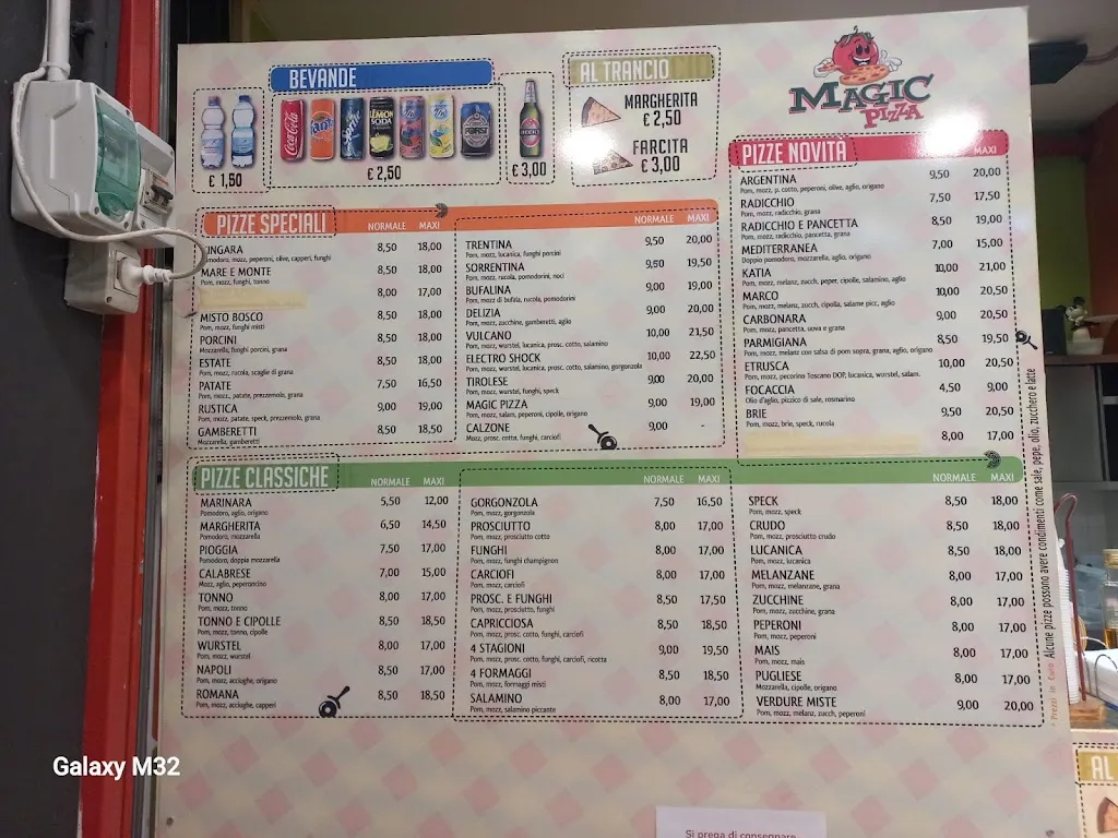 Menu_Magic Pizza Civezzano_Civezzano_image_2