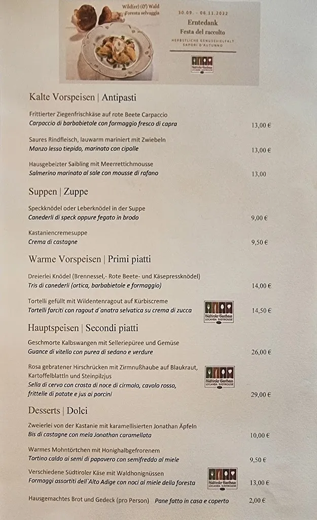 Menu_Restaurant Turmwirt_Chiusa_image_1