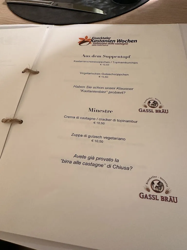 Menu_Restaurant Pizzeria Walther von der Vogelweide_Chiusa_image_1