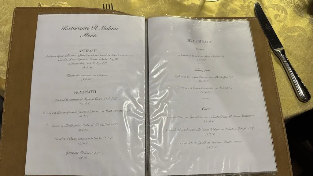 Menü_Il Mulino S.a.s._Cogolo_Bild_1