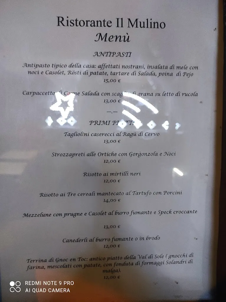 Menü_Il Mulino S.a.s._Cogolo_Bild_3
