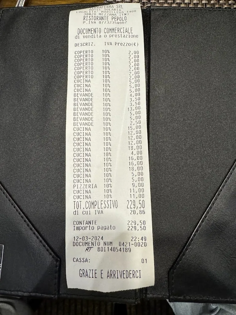 Ruben Dario Ramirez Molina_Al Pepolo Ristorante_Commezzadura_review