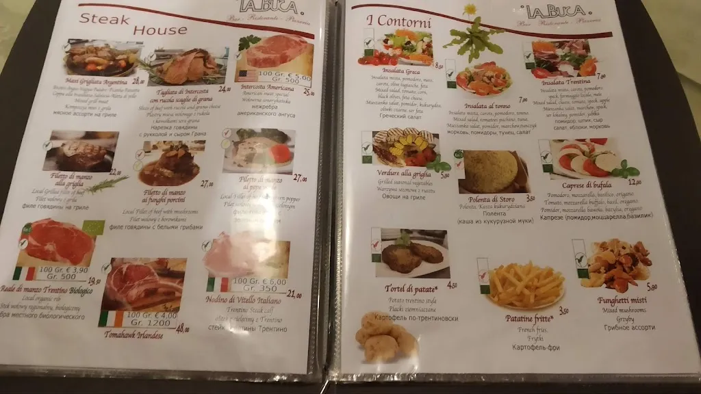 Menu_La Buca - Ristorante Bar Pizzeria - Folgarida_Commezzadura_image_3