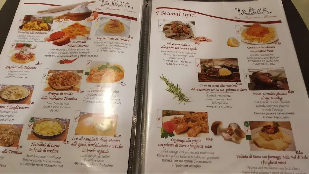 Menu_La Buca - Ristorante Bar Pizzeria - Folgarida_Commezzadura_image_4