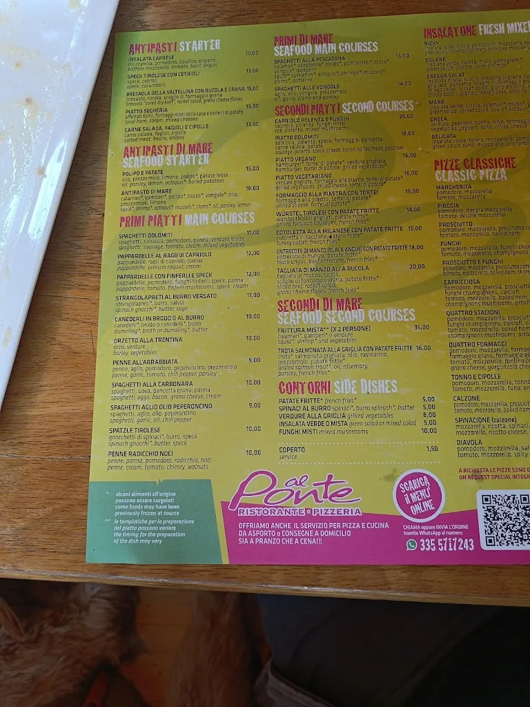 Menu_Ristorante Al Ponte_Commezzadura_immagine_4