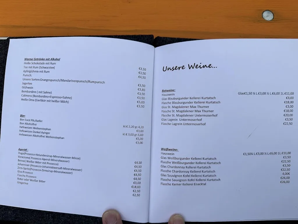 Menu_Schwarzseespitze Di Mur Lorenz & Co. Sas_Collalbo_immagine_4