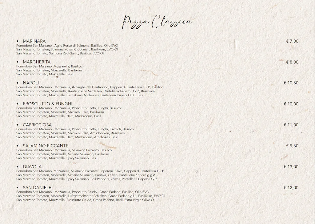 Menu_Antigo - Pizzeria, Food, Drink & Panorama_Collalbo_image_1