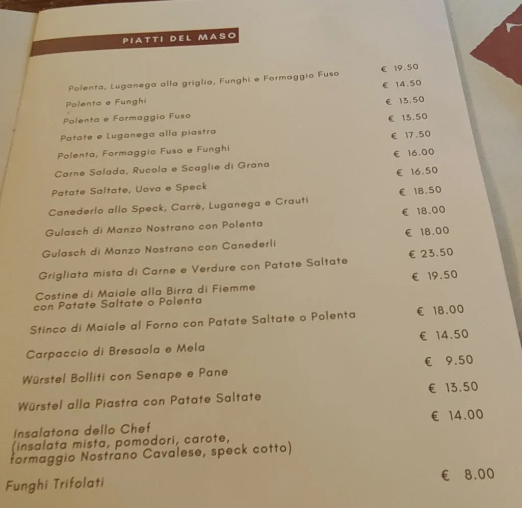 Menu_Tito Speck - Il Maso dello Speck_Daiano_image_1