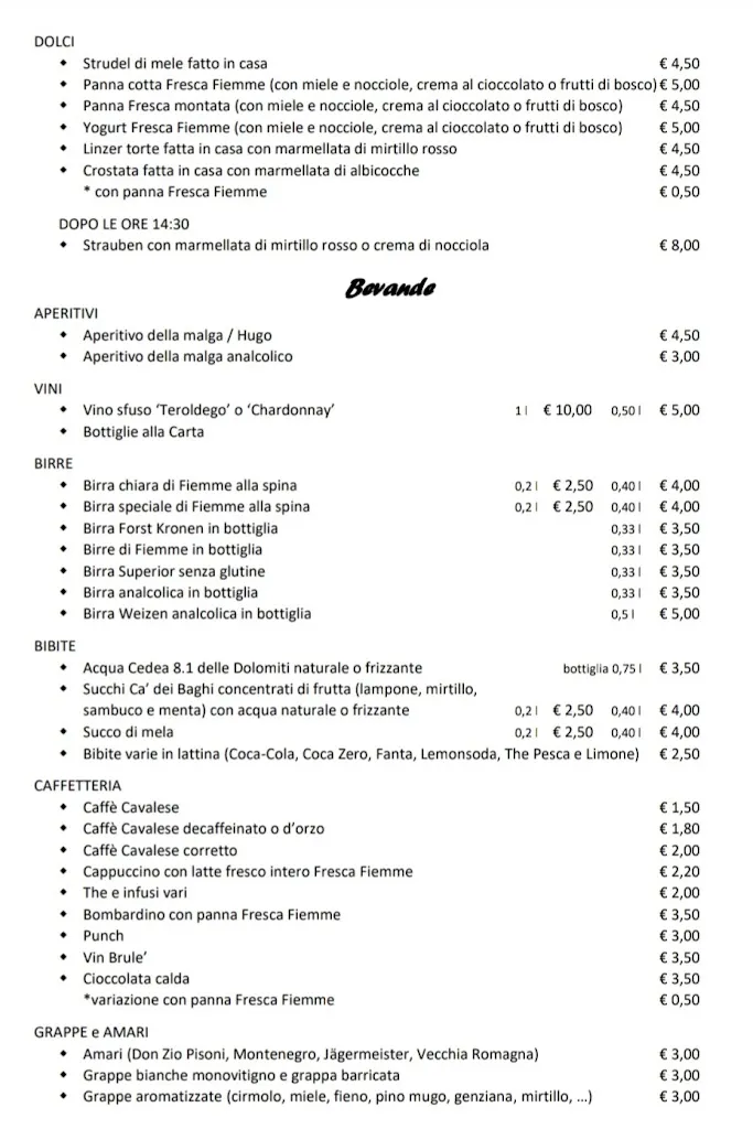 Menu_Agritur Malga Daiano_Daiano_image_2