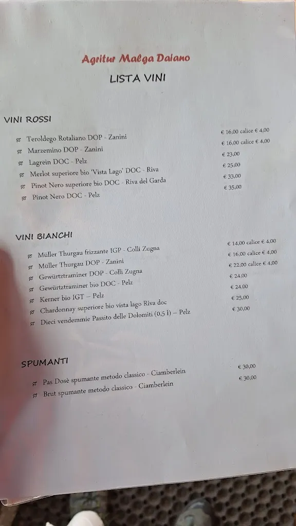 Menu_Agritur Malga Daiano_Daiano_image_4