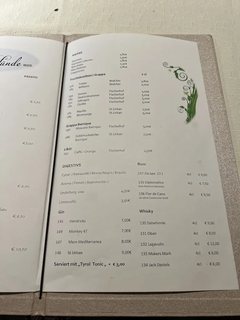 Menu_Restaurant Pizzeria Meraner_Cornaiano_image_3