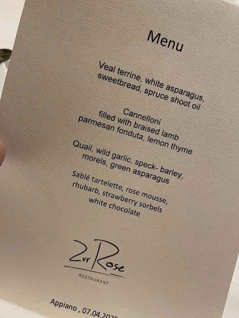 Menu_Restaurant Zur Rose_Cornaiano_image_4