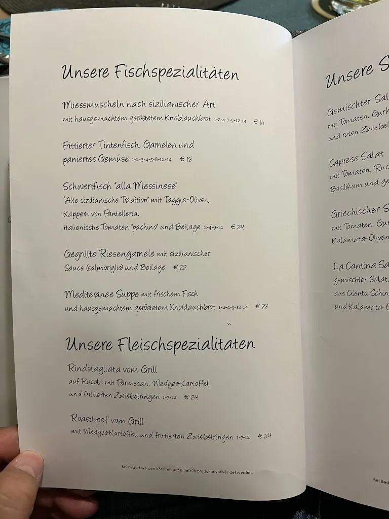 Menu_Ristorant Pizzeria La Cantina_Cornaiano_image_2