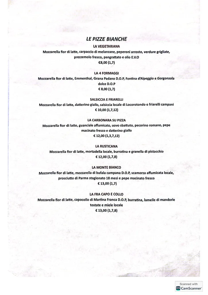 Menu_Il Priscio di Puglia - Pizzeria Contemporanea e servizio Catering su Ape food-truck_Locorotondo_image_2