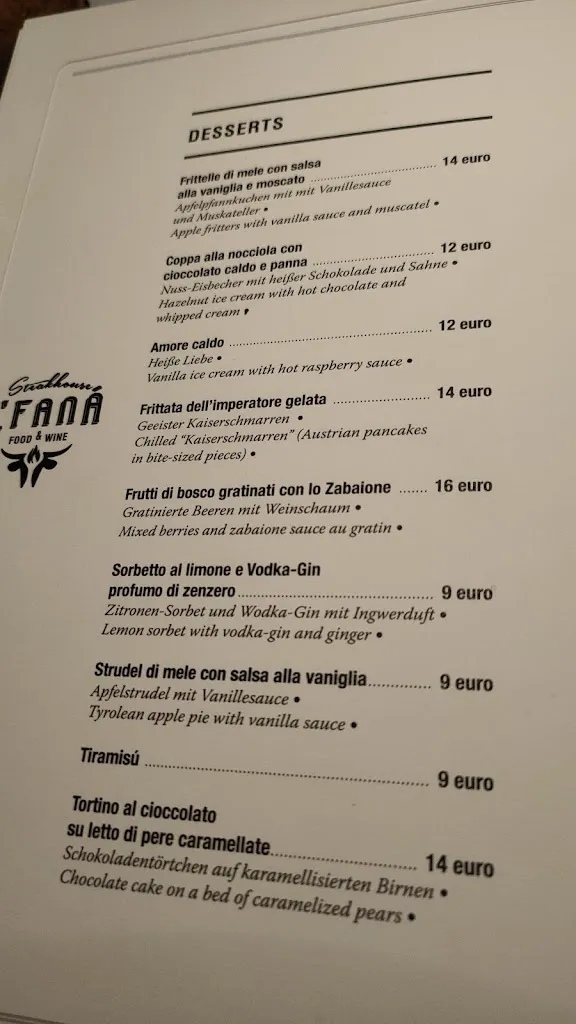 Steakhouse L’Fanà Food & Wine_Corvara in Badia_menu_image_1