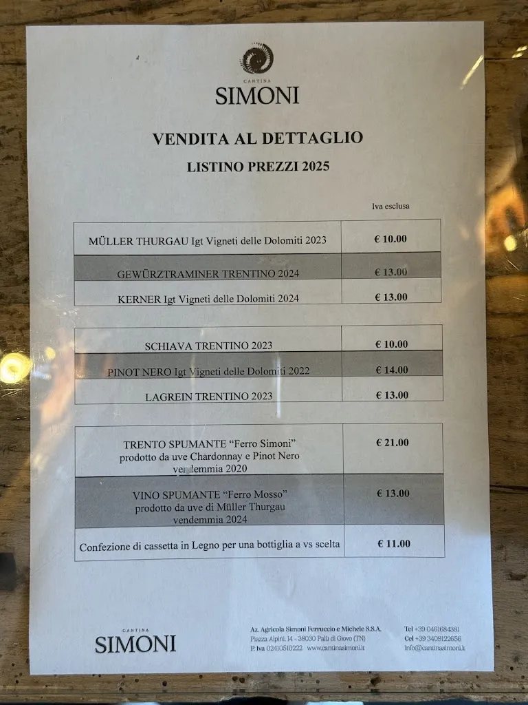 Menu_Cantina Simoni_Giovo_image_1