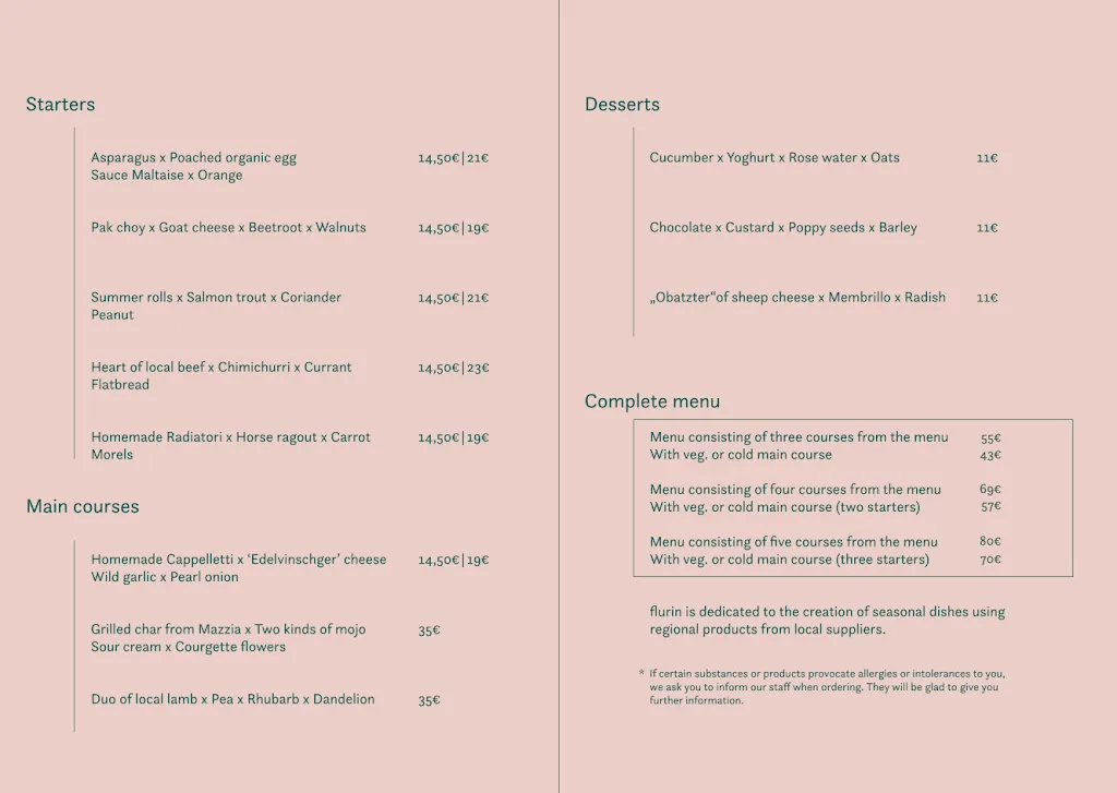 Menu_Flurin - Bar, Restaurant & Suites_Glorenza_image_2