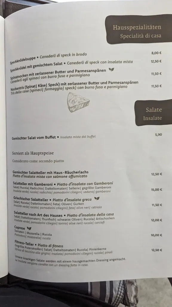 Menu_Pizzeria Restaurant Erika_Glorenza_image_2