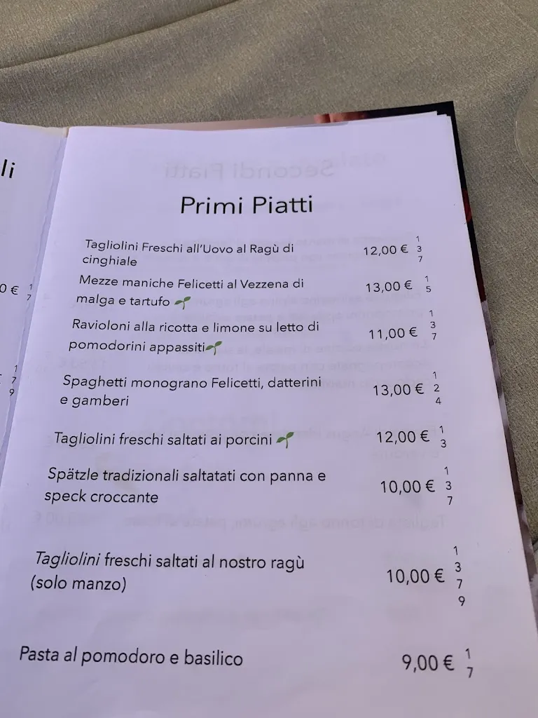 Menü_Ristorante Maso Spilzi_Folgaria_Bild_2