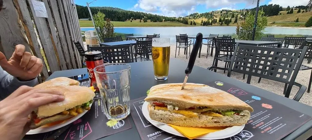 Hangar Lago Coe restaurant in Folgaria