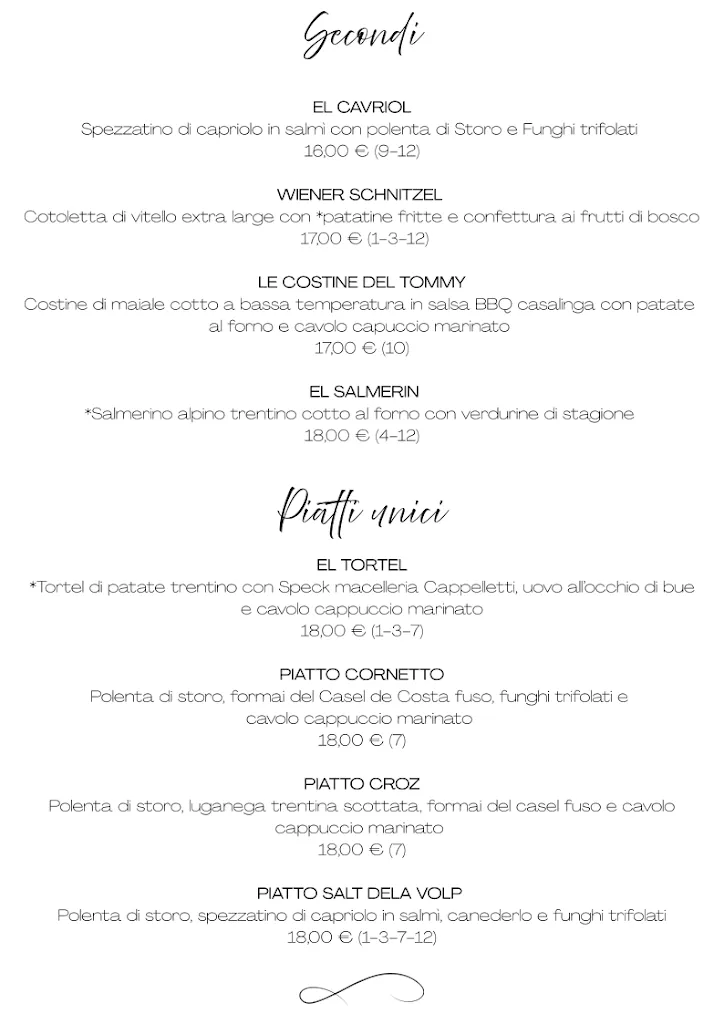 Menu_Mountain pub croz_Folgaria_image_2