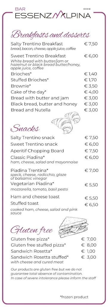 Menu_Bar Essenza Alpina_Folgaria_image_4