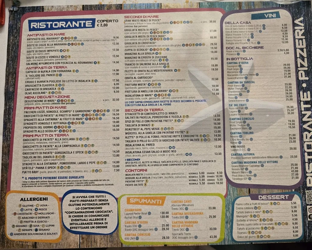 Menu_Ristorante Pizzeria al Parco_Isera_image_2