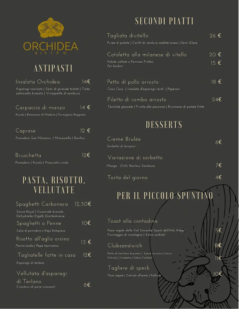 Menu_Bistro Orchidea_Gargazzone_image_2