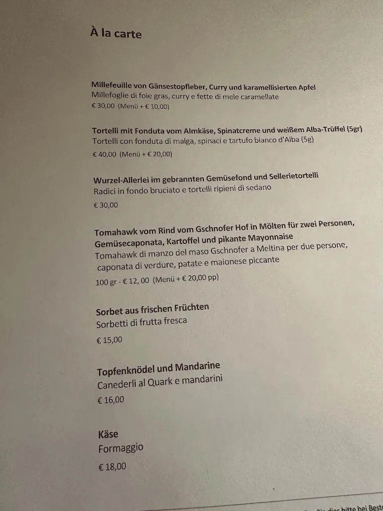 Menu_Zum Löwen_Gargazzone_image_2