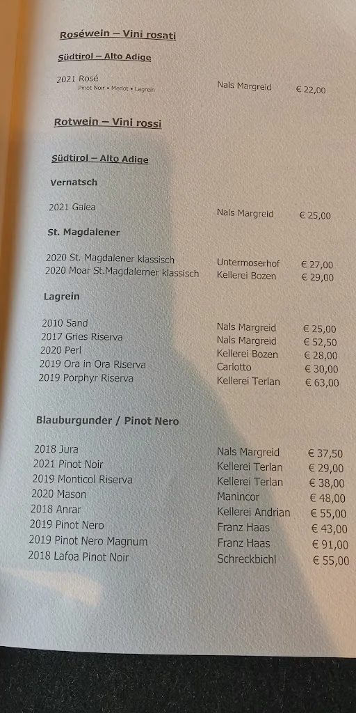 Menu_Gasthof Restaurant Jäger_Gargazzone_image_3