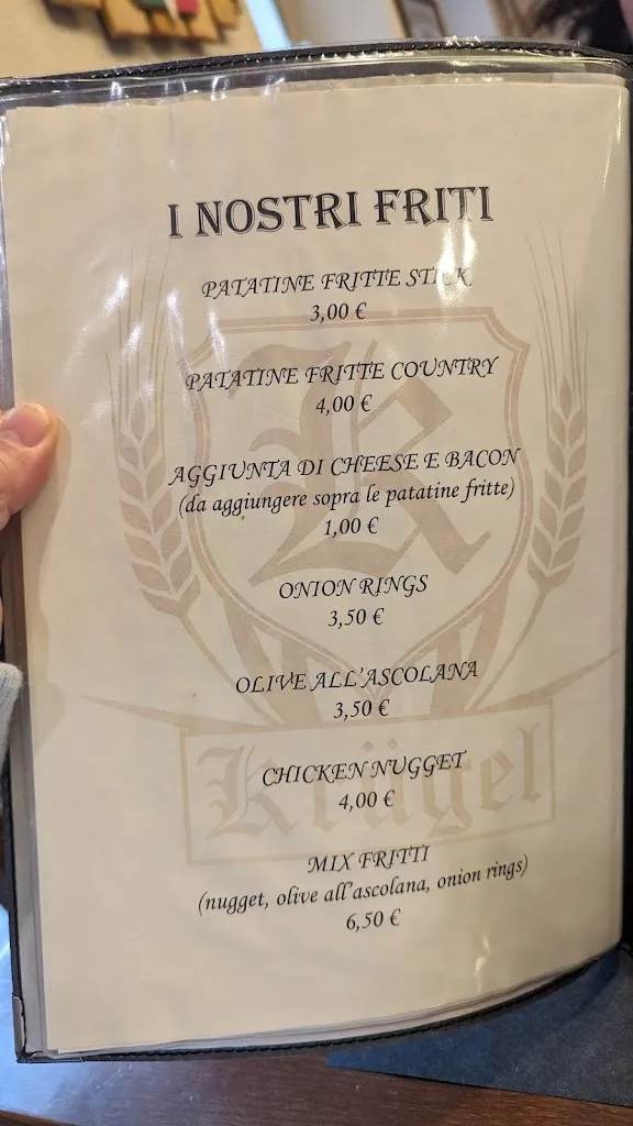 Menu_Ristorante Pizzeria Krügel_Lavis_image_3