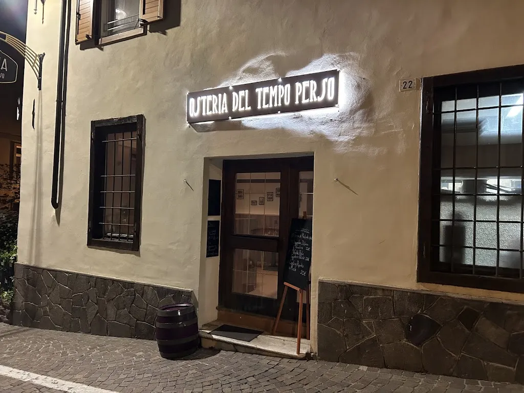 Osteria del tempo perso restaurant in Levico Terme