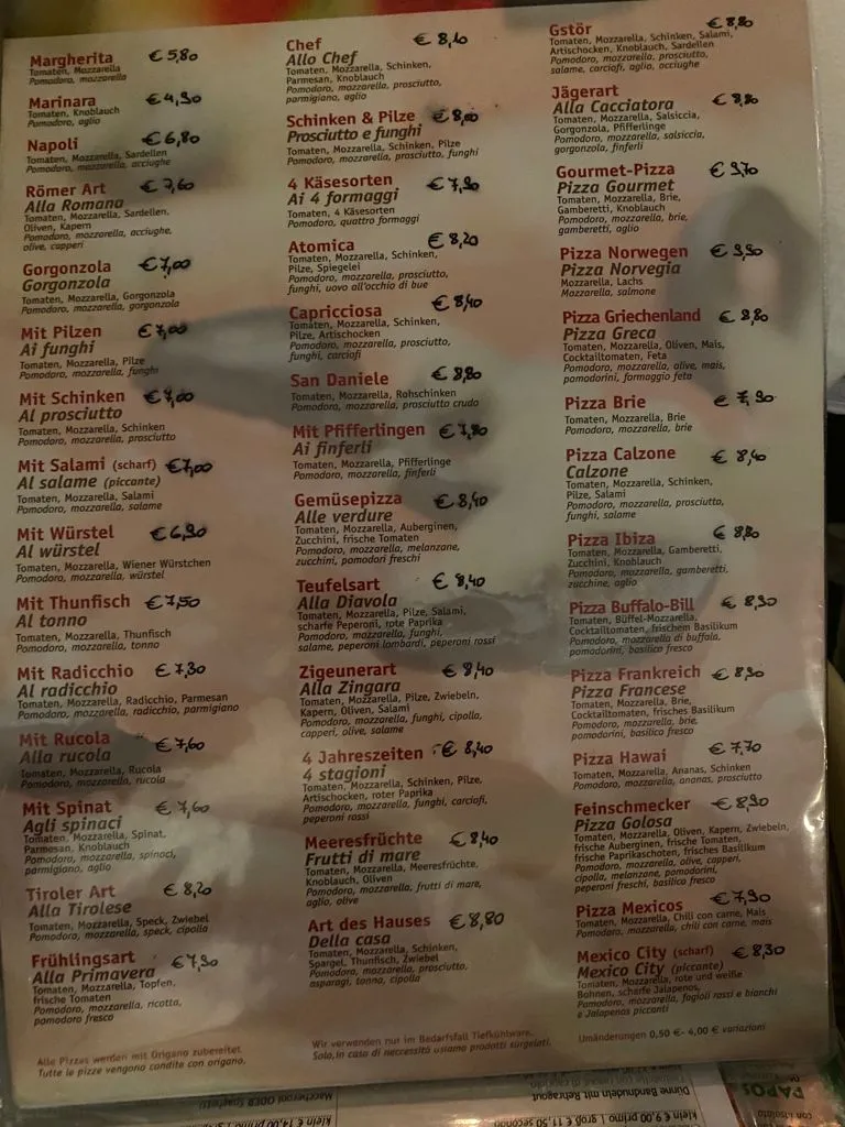 Menu_Gstoer KG des Tschenett Franz & Co._Lagundo_image_1