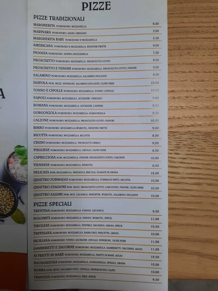 Menu_Ristorante Pizzeria Torrefranca_Mattarello_immagine_1