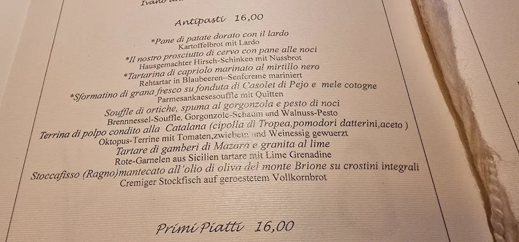 Menu_Ristorante Alle Ciaspole 