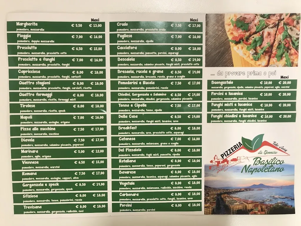 Menu_Pizzeria Basilico Napoletano Fondo_Malosco_immagine_4