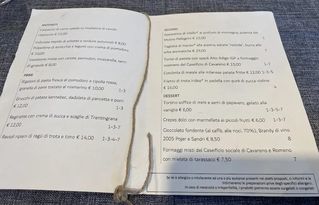 Menu_Albergo Stella Alpina_Malosco_image_1