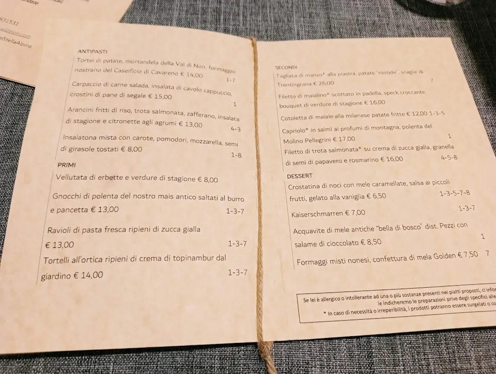 Menu_Albergo Stella Alpina_Malosco_image_4