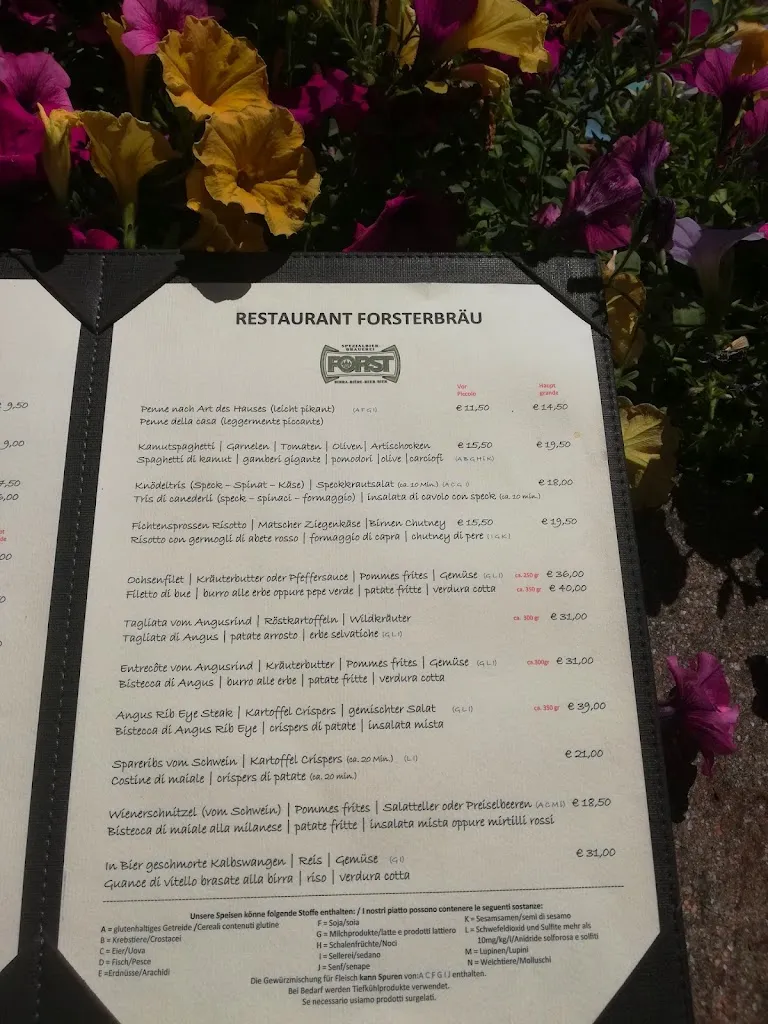 Menu_Forsterbräu - Forst_Malles Venosta_image_1
