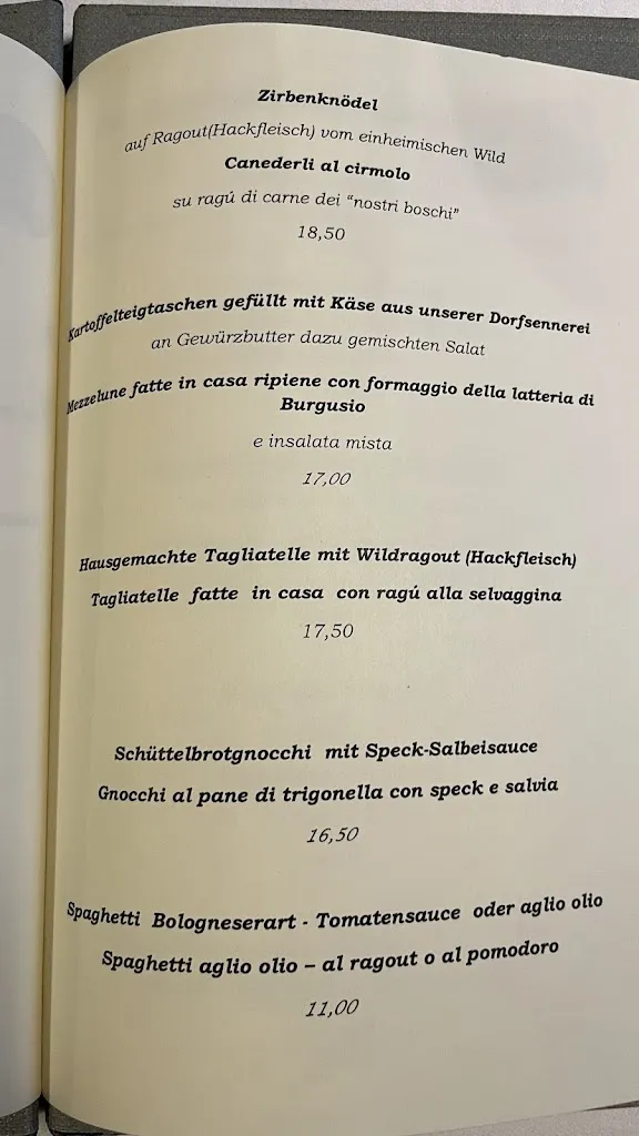 Menu_Restaurant zum Schloss_Malles Venosta_image_1